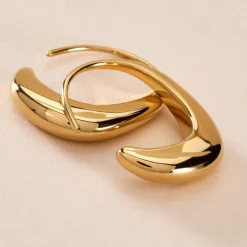 Histoire d'Or Créoles Gold Aura Acier Jaune