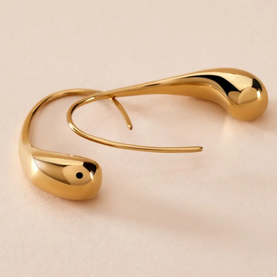 Histoire d'Or Créoles Gold Aura Acier Jaune