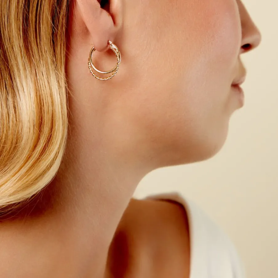 Histoire d'Or Créoles Hamish Or Jaune