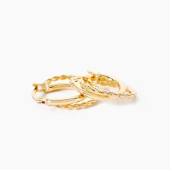 Histoire d'Or Créoles Hamish Or Jaune