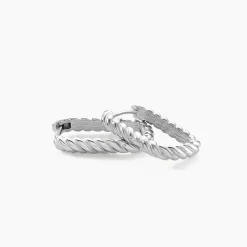 Créoles Hari Argent Argenté-Histoire d'Or Outlet