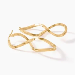 Histoire d'Or Créoles Helmine Or Jaune