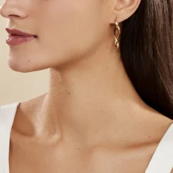 Histoire d'Or Créoles Helmine Or Jaune