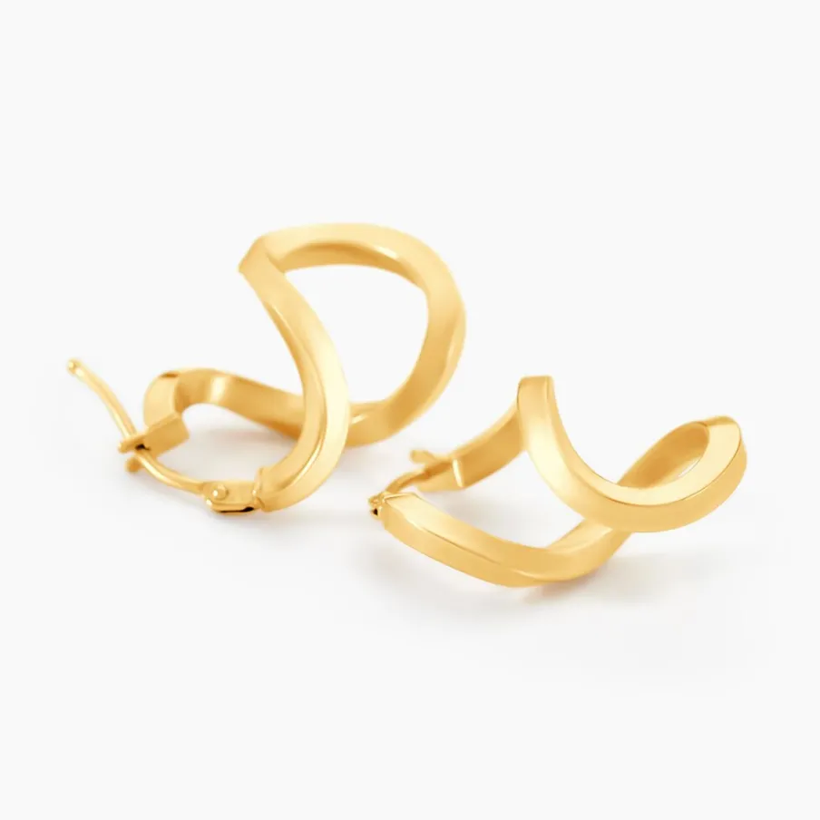 Histoire d'Or Créoles Helmine Or Jaune