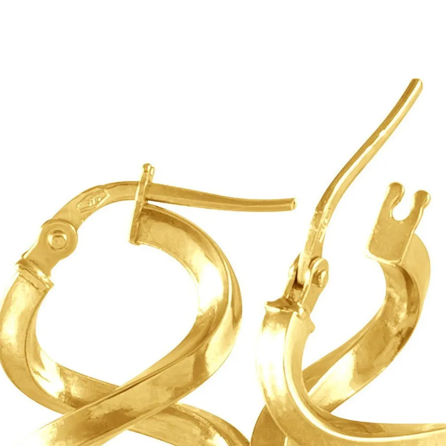 Histoire d'Or Créoles Helmine Or Jaune