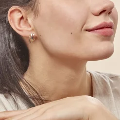 Histoire d'Or Créoles Horus Or Tricolore