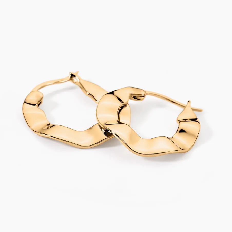 Histoire d'Or Créoles Keara Plaqué Or Jaune