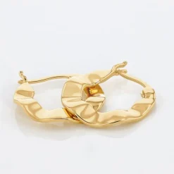 Histoire d'Or Créoles Keara Plaqué Or Jaune