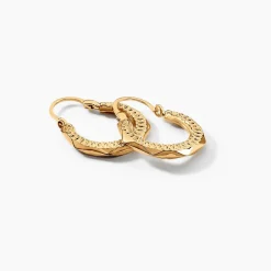 Histoire d'Or Créoles Keelan Or Jaune