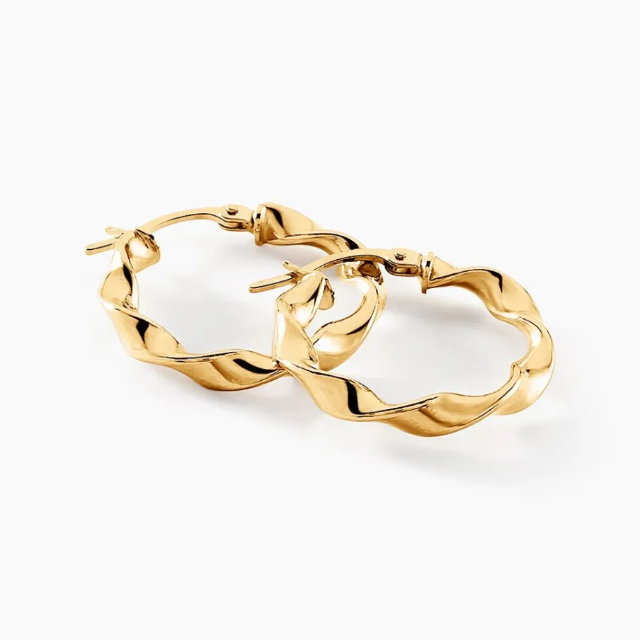 Histoire d'Or Créoles Lexus Or Jaune