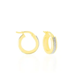 Histoire d'Or Créoles Lolicia Or Bicolore