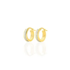 Histoire d'Or Créoles Lolicia Or Bicolore