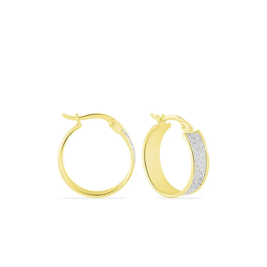 Histoire d'Or Créoles Lolly Or Bicolore