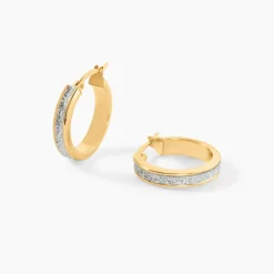 Histoire d'Or Créoles Lolly Or Jaune