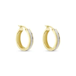 Histoire d'Or Créoles Lolly Or Jaune