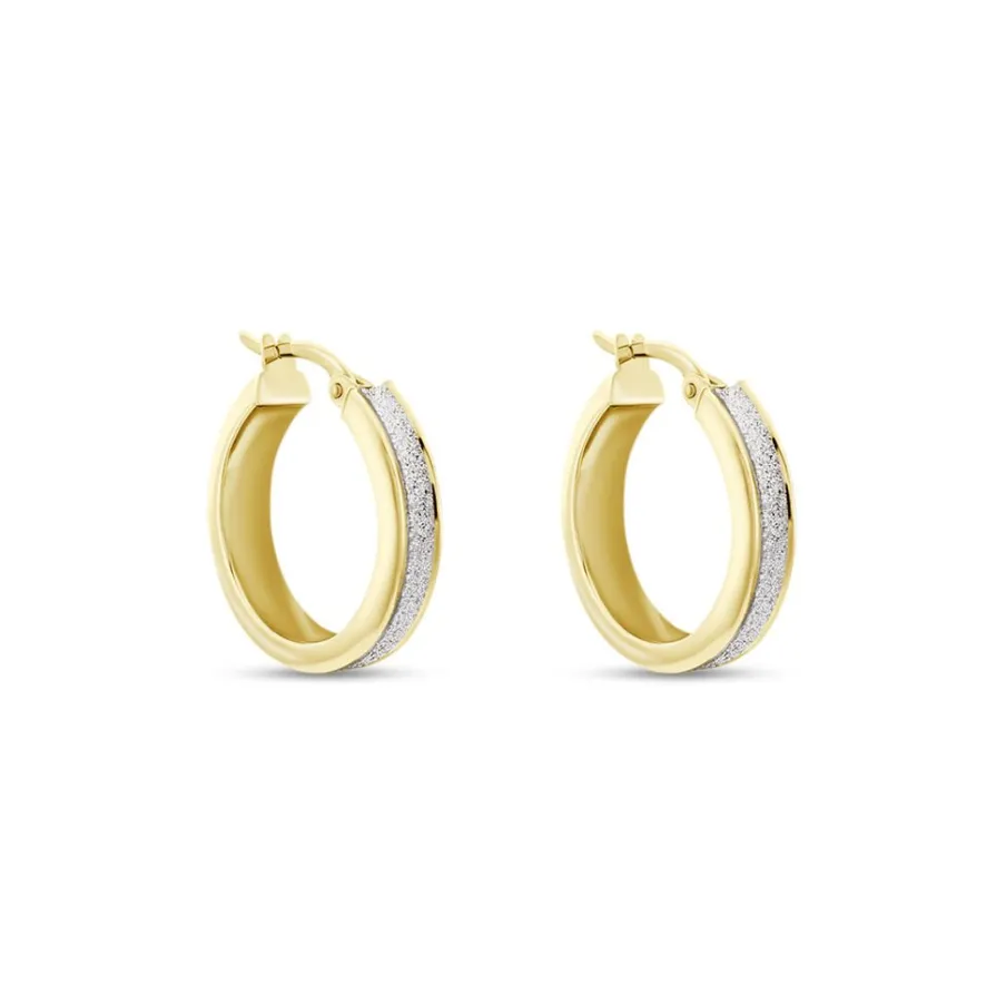 Histoire d'Or Créoles Lolly Or Jaune