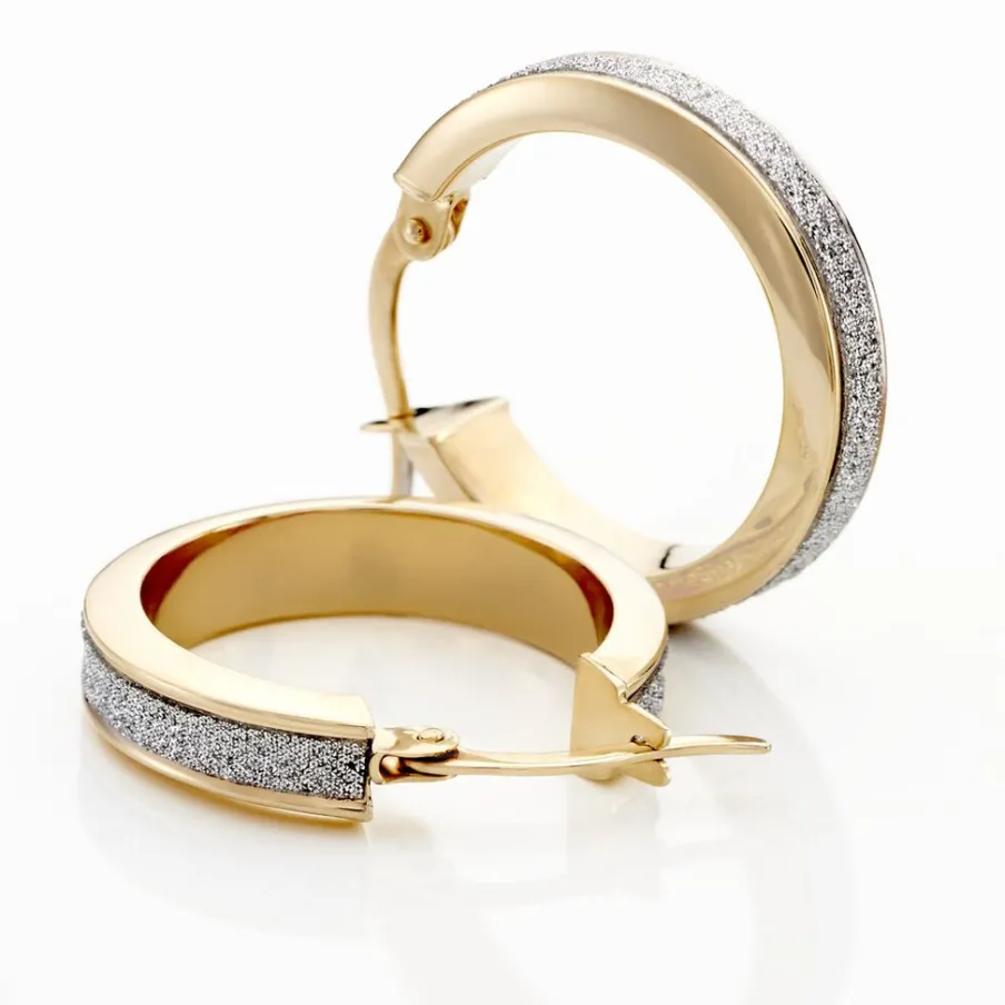 Histoire d'Or Créoles Lolly Or Jaune