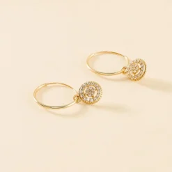 Histoire d'Or Créoles Lulu Or Jaune Oxyde