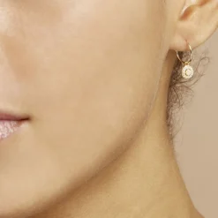 Histoire d'Or Créoles Lulu Or Jaune Oxyde