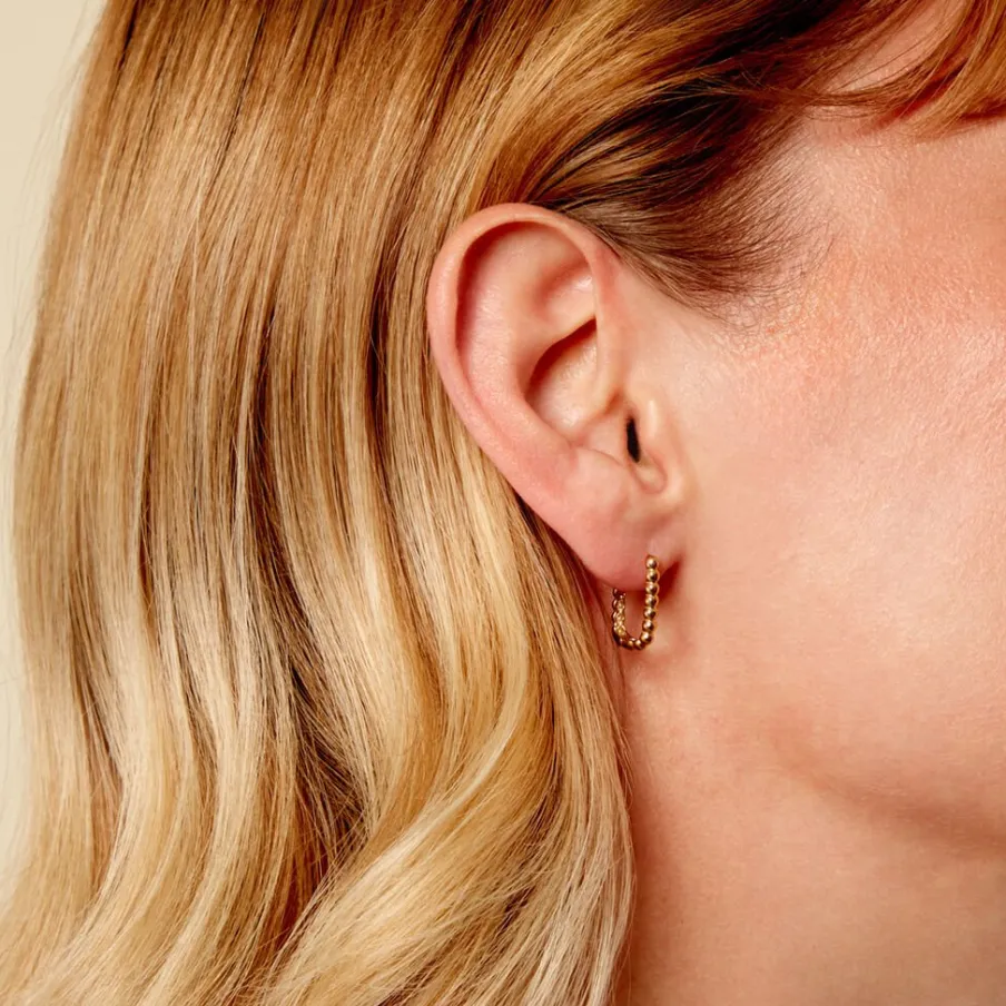 Histoire d'Or Créoles Lutgardis Or Jaune