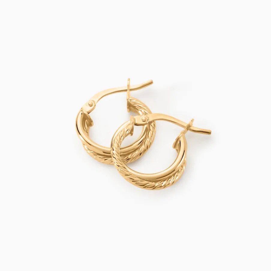 Histoire d'Or Créoles Maelia Or Jaune