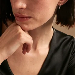 Histoire d'Or Créoles Massimo Or Jaune Oxyde De Zirconium