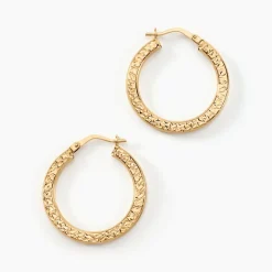 Histoire d'Or Créoles Mauri Or Jaune