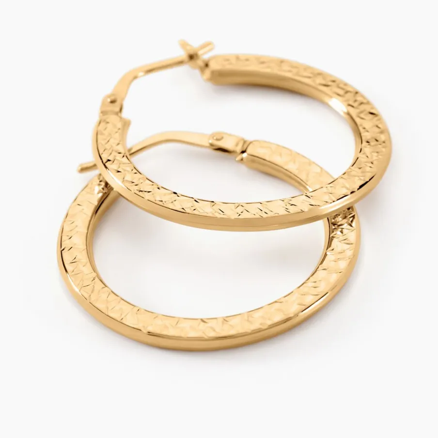 Histoire d'Or Créoles Mauri Or Jaune