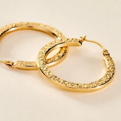 Histoire d'Or Créoles Mauri Or Jaune