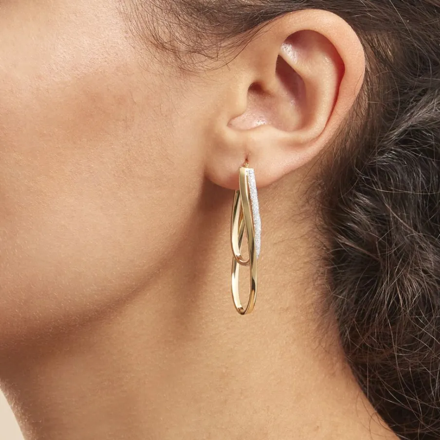 Histoire d'Or Créoles Merilyn Or Bicolore