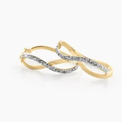 Histoire d'Or Créoles Micha Or Bicolore