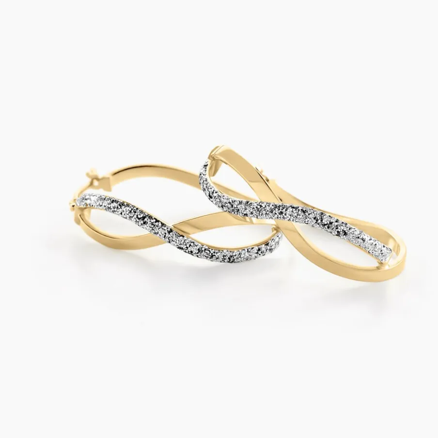 Histoire d'Or Créoles Micha Or Bicolore