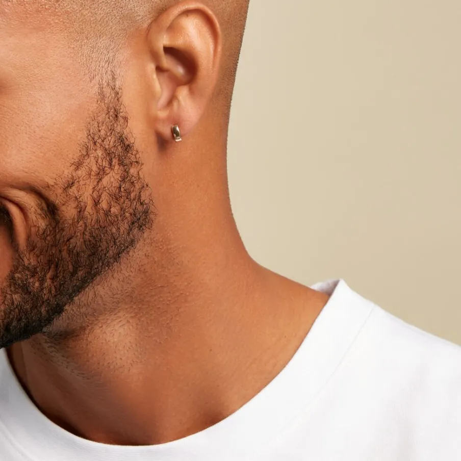 Histoire d'Or Créoles Milton Plaque Or Jaune