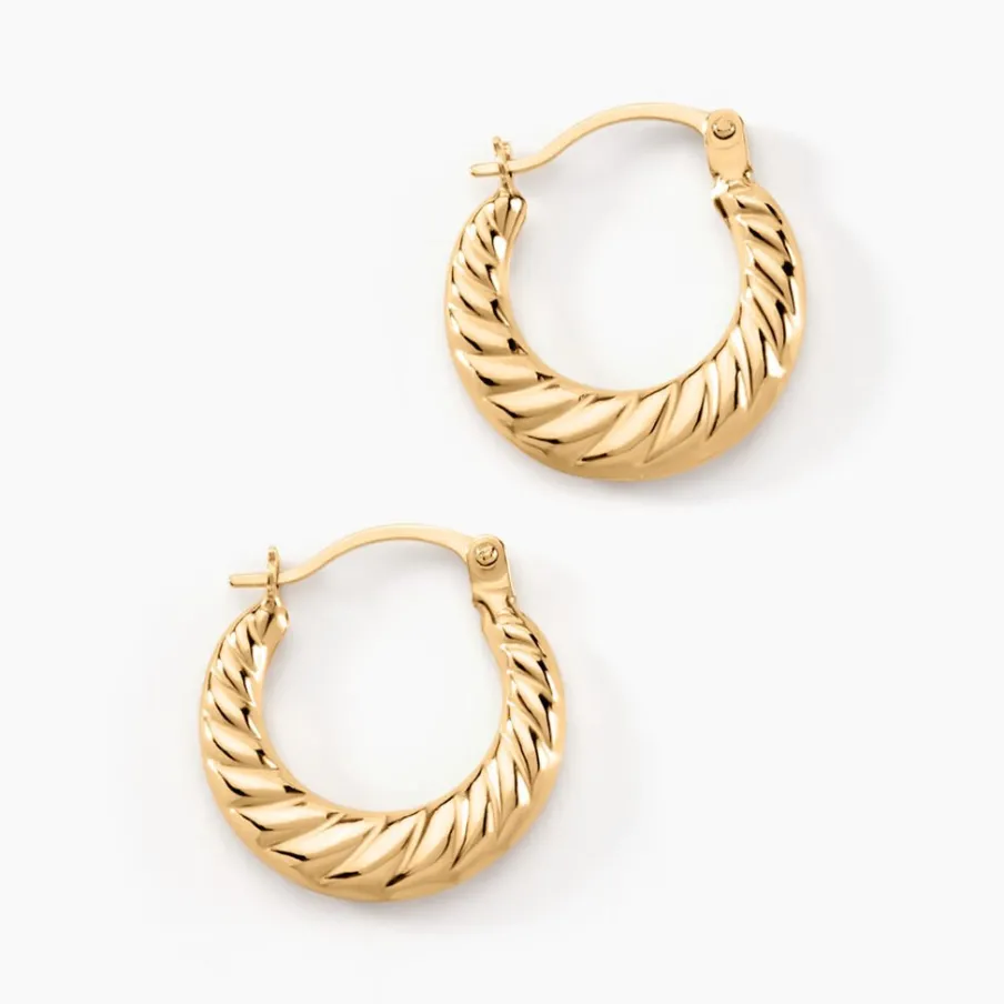 Histoire d'Or Créoles Morna Or Jaune