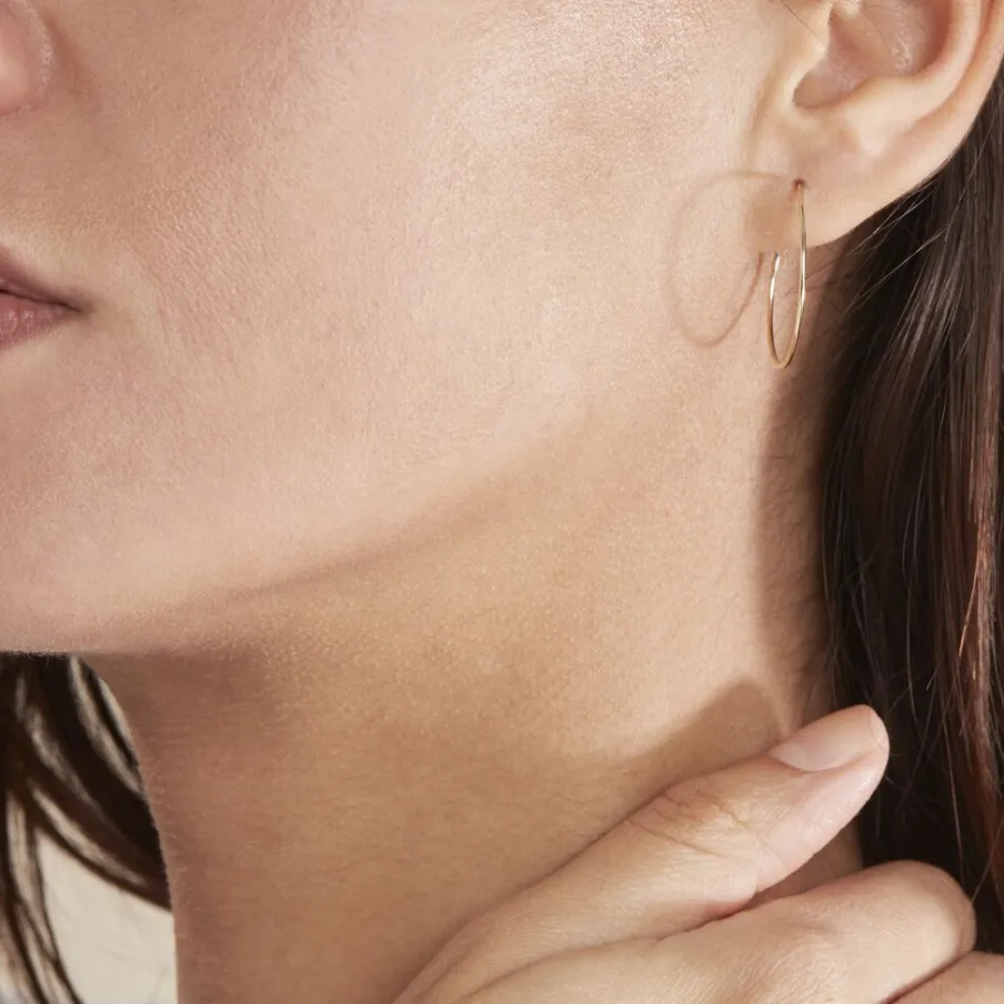 Histoire d'Or Créoles Muses Or Jaune