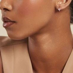 Histoire d'Or Créoles Myhalf De Zirconium