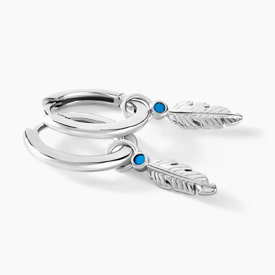 Histoire d'Or Créoles Nahara Argent Blanc Oxyde De Zirconium