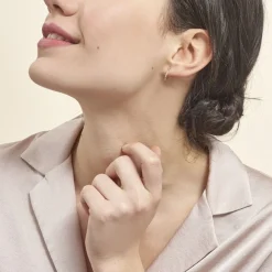 Histoire d'Or Créoles Or Jaune Anaitz