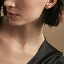 Histoire d'Or Créoles Or Rose Andgelina Oxyde