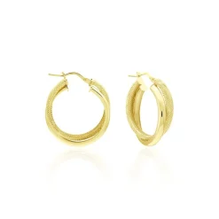 Histoire d'Or Créoles Orthys Or Jaune