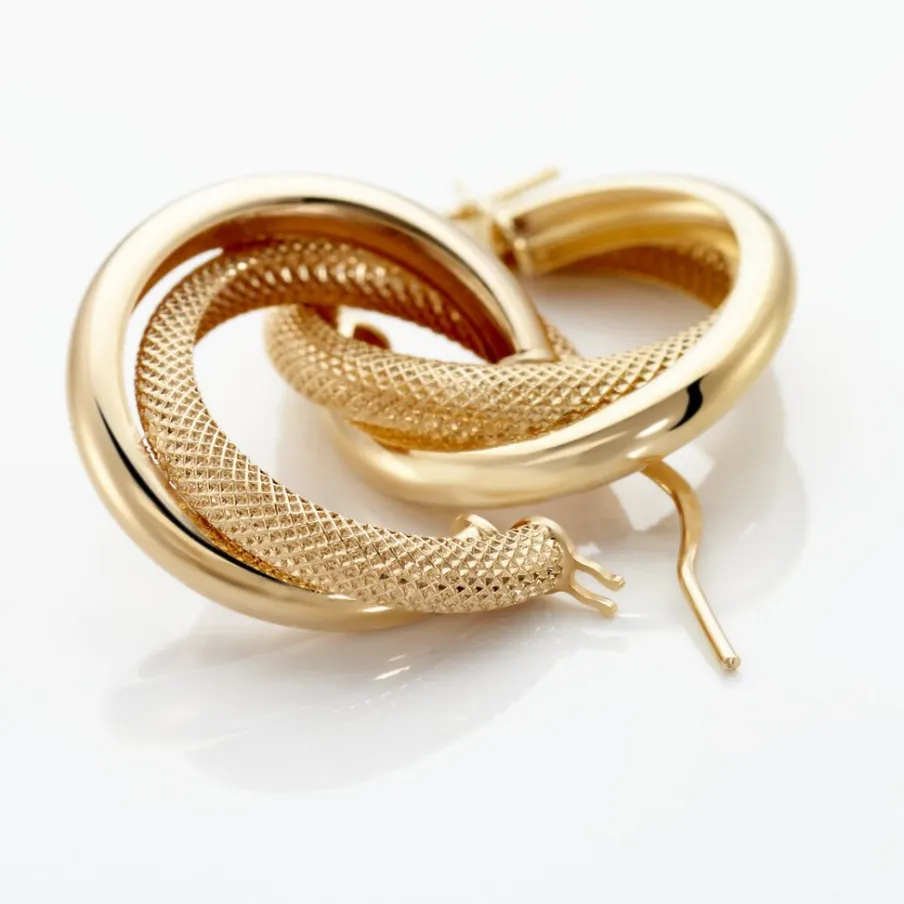 Histoire d'Or Créoles Orthys Or Jaune