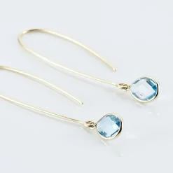 Créoles Phie Poire Or Jaune Topaze-Histoire d'Or Discount