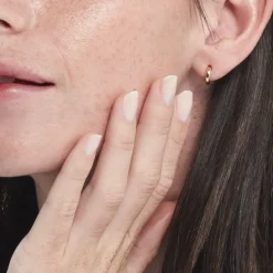 Histoire d'Or Créoles Plaqué Or Eva