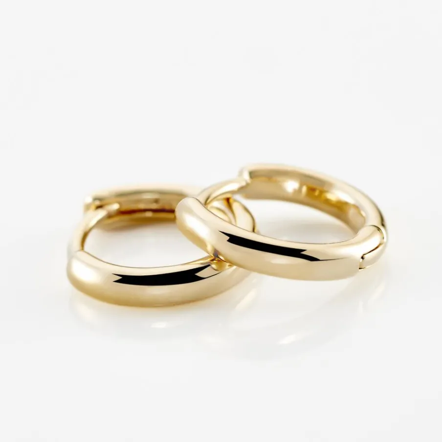 Histoire d'Or Créoles Plaqué Or Eva