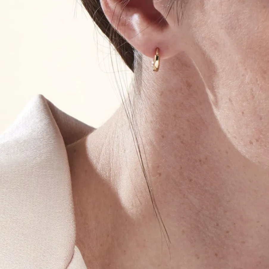 Histoire d'Or Créoles Plaqué Or Eva