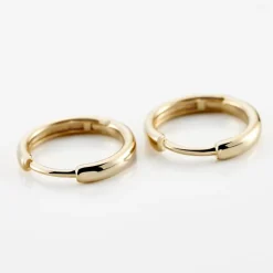 Histoire d'Or Créoles Plaqué Or Eva