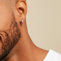 Histoire d'Or Créoles Pulse Argent Blanc