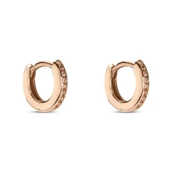 Créoles Rio Argent Blanc Oxyde De Zirconium-Histoire d'Or Online