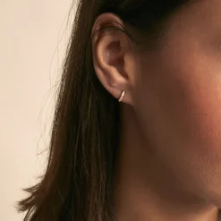 Créoles Rio Argent Blanc Oxyde De Zirconium-Histoire d'Or Online