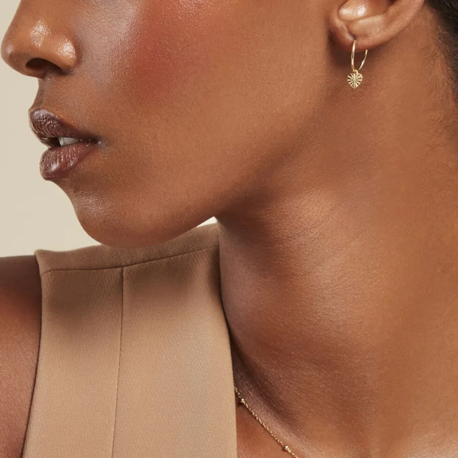 Histoire d'Or Créoles Romancya Or Jaune